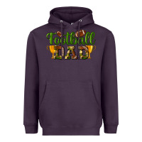 Plum Football Dad Heavyweight Hoodie - BundleAndBundleShop