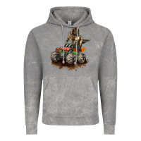 Cloud Rock monster truck and t rex dinosaur Vintage Hoodie - LillyAllenDesigns
