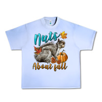 Grape Ice Nuts About Fall Squirrel Urban Heavy Tee - LillyAllenDesigns