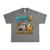 Tornado Nuts About Fall Squirrel Urban Heavy Tee - LillyAllenDesigns