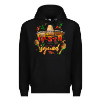Black Fiesta squad Premium Hoodie - FaDigitalArtStudio