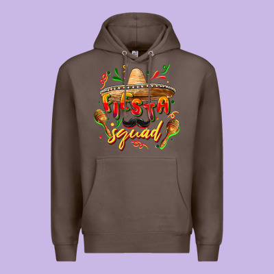 Fiesta Squad Premium Hoodie Designed By Fadigitalartstudio