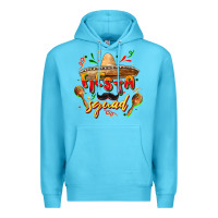 Ocean Blue Fiesta squad Premium Hoodie - FaDigitalArtStudio