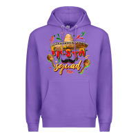 Purple Fiesta squad Premium Hoodie - FaDigitalArtStudio
