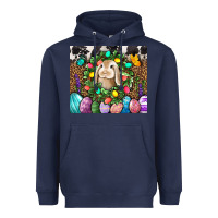 Navy Easter Bunny Tumbler Heavyweight Hoodie - BundleAndBundleShop