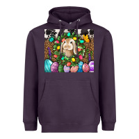 Plum Easter Bunny Tumbler Heavyweight Hoodie - BundleAndBundleShop