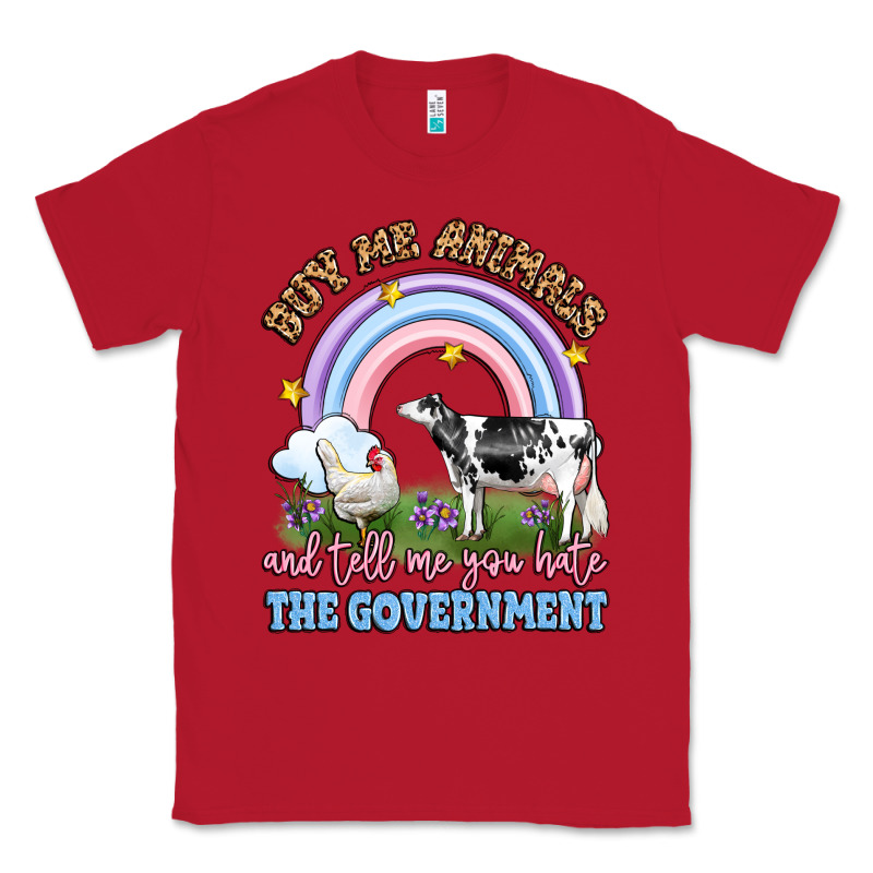 Buy Me Animals And Tell Me You Hate The Government Classic Tee by LillyAllenDesigns | Teevron