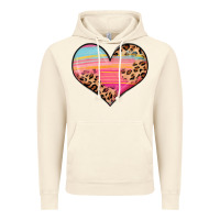 Vintage Artic valentine s day colorful heart Vintage Hoodie - LillyAllenDesigns