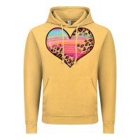 Vintage Mustard valentine s day colorful heart Vintage Hoodie - LillyAllenDesigns