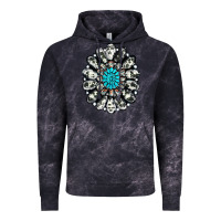 Cloud Black cowhide aztec gemstone Vintage Hoodie - RanaPortraitStore