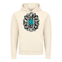 Vintage Artic cowhide aztec gemstone Vintage Hoodie - RanaPortraitStore