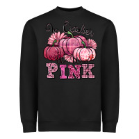 Black in october we wear pink pumpkin Heavyweight Sweatshirt - texasbilliewilder