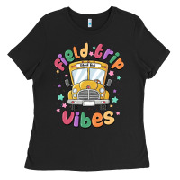 Black field trip vibes Ladies Tee - MaliasSmallBusiness