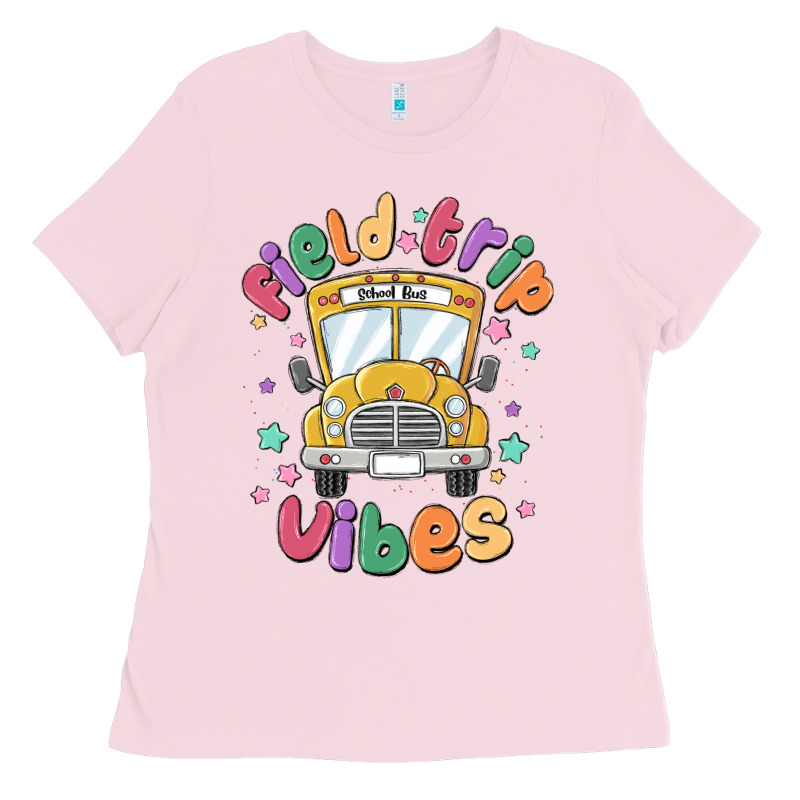 Field Trip Vibes Ladies Tee by MaliasSmallBusiness | Teevron