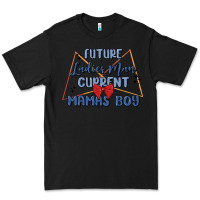 Black future ladies man current mamas boy Premium Tee - MaliasSmallBusiness