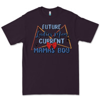 Plum future ladies man current mamas boy Premium Tee - MaliasSmallBusiness
