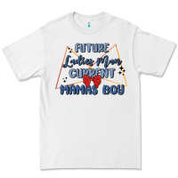 White future ladies man current mamas boy Premium Tee - MaliasSmallBusiness