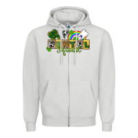 Dove Grey Dental squad Zipper Hoodie - CowGirlArtShop