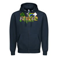 Navy Dental squad Zipper Hoodie - CowGirlArtShop