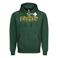 Sports Green Dental squad Zipper Hoodie - CowGirlArtShop
