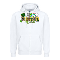 White Dental squad Zipper Hoodie - CowGirlArtShop