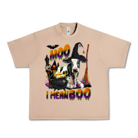 Burro Moo I Mean Boo Holstein Cow Urban Heavy Tee - LillyAllenDesigns