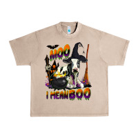 French Oak Moo I Mean Boo Holstein Cow Urban Heavy Tee - LillyAllenDesigns