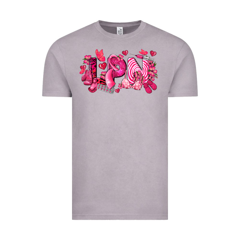 Lpn Breast Cancer Certified Nursing Assistant Vintage Tee by LillyAllenDesigns | Teevron
