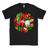 Black ho ho ho merino wool baby sheep Classic Tee - LillyAllenDesigns