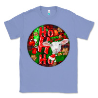 Colony Blue ho ho ho merino wool baby sheep Classic Tee - LillyAllenDesigns