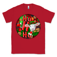 Red ho ho ho merino wool baby sheep Classic Tee - LillyAllenDesigns