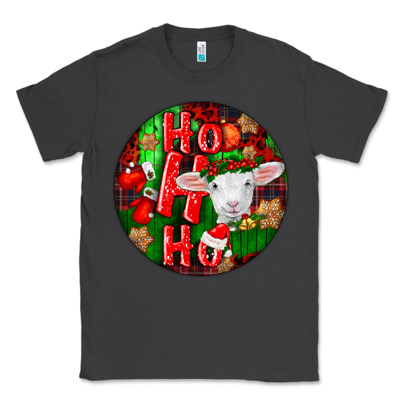 Ho Ho Ho Merino Wool Baby Sheep Classic Tee by LillyAllenDesigns | Teevron