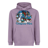 Lavender christmas vibes Heavyweight Hoodie - FaDigitalArtStudio