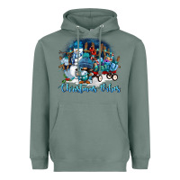 Sage christmas vibes Heavyweight Hoodie - FaDigitalArtStudio