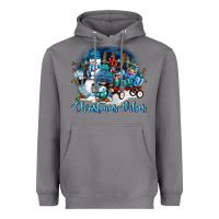 Storm christmas vibes Heavyweight Hoodie - FaDigitalArtStudio