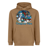 Toasted Coconut christmas vibes Heavyweight Hoodie - FaDigitalArtStudio