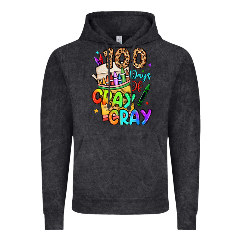 100 Days Of Cray Cray Vintage Hoodie by LillyAllenDesigns | Teevron