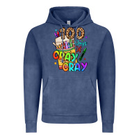 Vintage Denim 100 days of cray cray Vintage Hoodie - LillyAllenDesigns