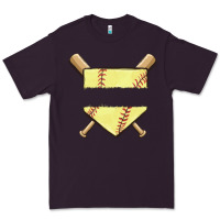 Plum custom baseball Premium Tee - MaliasSmallBusiness
