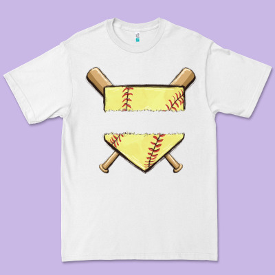 Custom Baseball Premium Tee Designed By Maliassmallbusiness