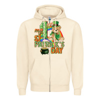 Sandshell My first St. Patrick's Day Zipper Hoodie - CowGirlArtShop