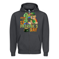 Smoke My first St. Patrick's Day Zipper Hoodie - CowGirlArtShop