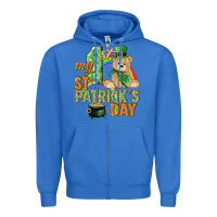 True Royal My first St. Patrick's Day Zipper Hoodie - CowGirlArtShop