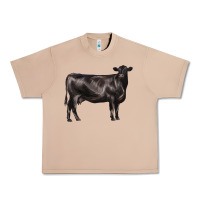 Burro black angus cow Urban Heavy Tee - LillyAllenDesigns