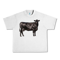 Lunar Rock black angus cow Urban Heavy Tee - LillyAllenDesigns