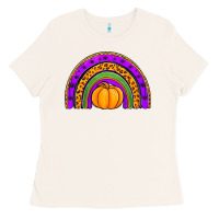 Halloween Rainbow Ladies Tee | Teevron