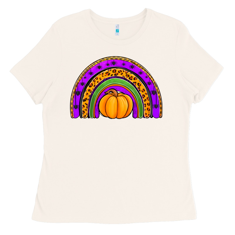 Halloween Rainbow Ladies Tee by Jasminsmagicworld | Teevron