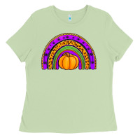 Matcha halloween rainbow Ladies Tee - Jasminsmagicworld