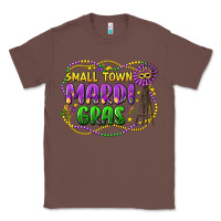 Chestnut small town mardi gras Classic Tee - LillyAllenDesigns