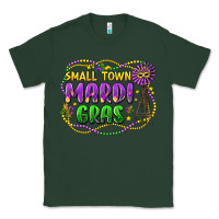 Sports Green small town mardi gras Classic Tee - LillyAllenDesigns